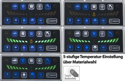 Sichler Haushaltsgeräte Aktiv-Bügeltisch mit 2.200 Watt Dampfbügelstation und Dampfbürste