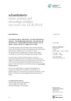 Pressemitteilung Final Countdown für Sonderausstellung Schatzhüterin.pdf