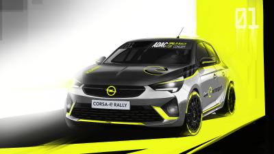 Weltpremiere auf der IAA: Opel präsentiert als erster Hersteller ein elektrisches Rallyeauto