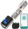 VisorTech Elektronischer Tür-Schließzylinder TSZ-590, App, BT, RFID, Fingerscan, PIN, IP55