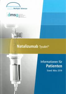 Cover des Patientenhandbuches zu Natalizumab
