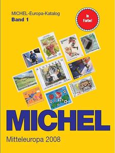 MICHEL-Briefmarken-Katalog Mitteleuropa 2008 (Band 1) - in Farbe!
