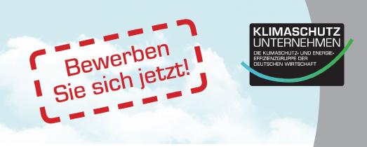 Jetzt bewerben als Klimaschutz-Unternehmen