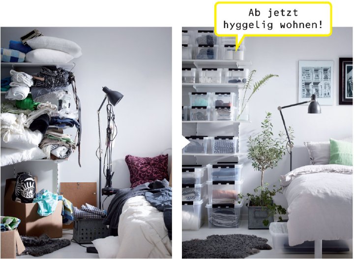 Lebst du nur oder wohnst du schon?