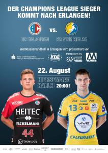 Handball: Champions League-Sieger kommt nach Erlangen / Grafik: hl-studios, Erlangen