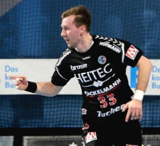 HCE - Nationalspieler Nikolai Link fällt verletzt für Wochen aus (Foto: HJKrieg, Erlangen)