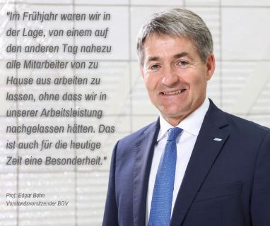 Prof. Bohn (Vorstandsvorsitzender BGV)