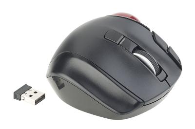 Mod-it Kabelloser Funk-Laser-Trackball mit 5 Tasten und Scrollrad, 1.200 dpi