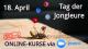 18. April: Kostenfreie Onlinekurse am Tag der Jongleure für Anfänger und Fortgeschrittene