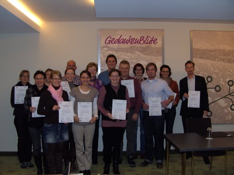 15 Teilnehmer haben erfolgreich an der ersten Schulung der AKTIV-Akademie im Wellings Parkh.JPG
