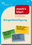 Bürgerbeteiligung – einfach erklärt!