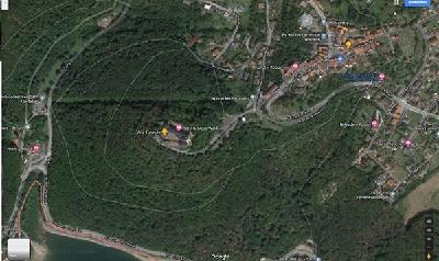 Google-Maps-Ausschnitt, Kartenausschnitt mit Ausschnitt des betroffenen Gebietes