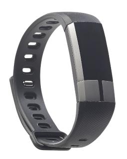 newgen medicals Fitness-Armband FBT-105 mit Blutdruck-Anzeige, Herzfrequenz & Bluetooth, IP67