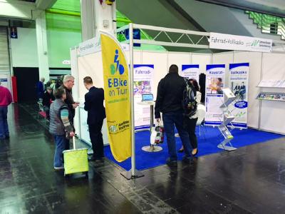 Messestand der Ammerländer Versicherung