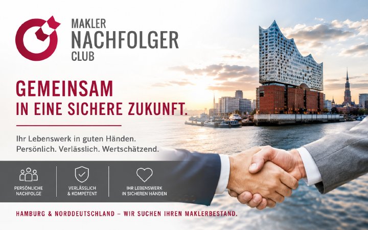 Maklerbestand verkaufen im Raum Hamburg