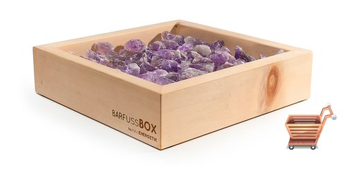 Die BarfussBox ausgelegt mit Amethyst-Steinen..png