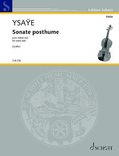 Schott VLB226 Sonate posthume