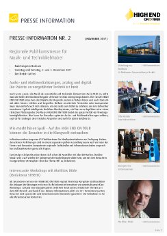 Presseinformation Nr.2 - HIGH END ON TOUR-Bochum.pdf