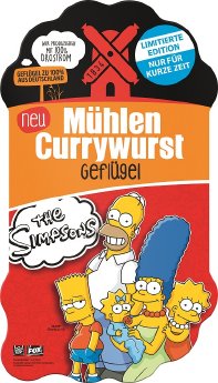 Mühlen Currywurst Geflügel Simpsons Familie.jpg