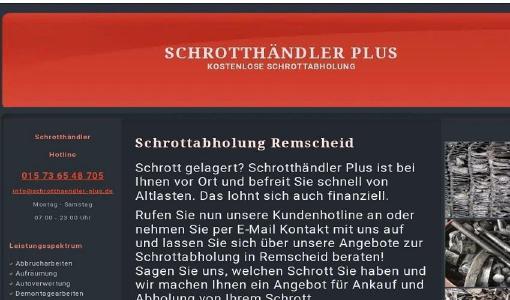 Schrottabholung in Remscheid