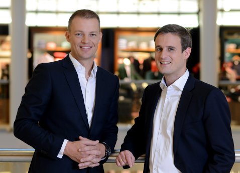 Beiratsvorsitzende Breuninger Jeroen van Agtmael und Harald Meilicke.jpg