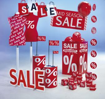 Sale-Helfer. (c) www.dekowoerner.de