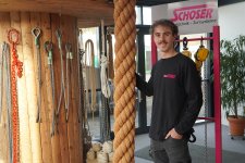 Seltener Beruf, unverzichtbare Produkte: Valentin Schoser stellt Seile in verschiedenen Materialien und nahezu allen Stärken und Formaten her.