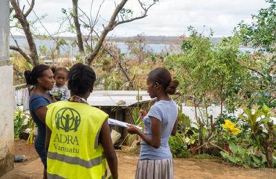 ADRA Vanuatu hilft der Bevölkerung nach dem tropischen Zyklon Harold auf dem Inselstaat im Südpazifik
© Foto: ADRA Vanuatu
