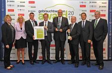 Autohaus Herbert Köpper in Dorsten ist Gewinner des Gebrauchtwagen Awards 2013 (Fotohinweis: »Gebrauchtwagen Praxis«)
