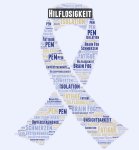 Die Begriffe der WordCloud spiegeln die Symptome und psychosozialen Belastungen wider, mit denen ME/CFS-Betroffene täglich konfrontiert sind. Dabei stellen insbesondere die zunehmende Hilflosigkeit und Isolation aufgrund mangelnder medizinischer Versorgung bei gleichzeitig hoher Krankheitslast eine große Belastung dar