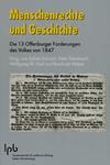 Bild Titelseite Buch Menschenrechte und Geschichte