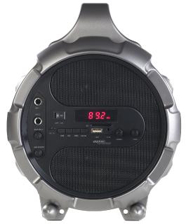 auvisio 2.1-Akku-Soundblaster MSX-410, Bluetooth, FM, SD, USB, 50 Watt, 4.000 mAh