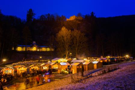 Weihnachtsmarkt Bad Berneck Foto Florian Fraaß