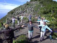 Gesundheitswandergruppe auf Teneriffa