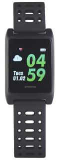 newgen medicals Fitness-GPS-Armbanduhr FBT-220.gps, Herzfrequenz-Anzeige, Farb-Display, App, IP68