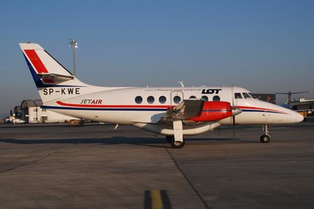 Flughafen Wien: Jet Air ist in Wien gelandet
