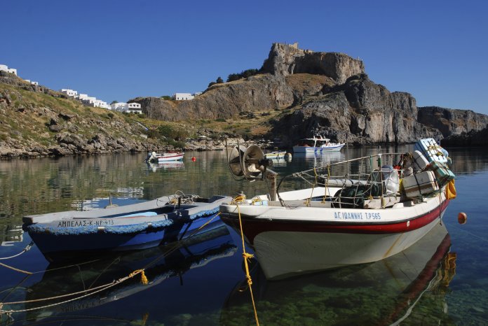 Rhodos Bucht Agios Pavlos in Lindos.jpg