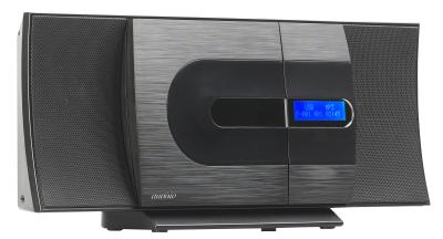 auvisio Vertikale Design-Stereoanlage MSX-620.dab, FM/DAB+, Bluetooth, CD, MP3, AUX, 40 Watt