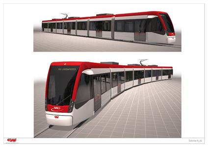 "Projektstudie Freiburg“ der CAF / Aussendesign