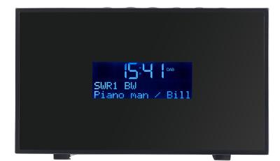 auvisio Digitaler DAB+/FM-Tuner zum Aufrüsten von HiFi-Anlagen DOR-270 mit Radiowecker