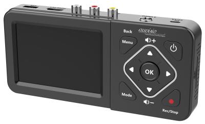 auvisio Video-Rekorder "Video Capture" mit Analog-Eingängen, Farb-Display, USB, SD, 60 B./Sek