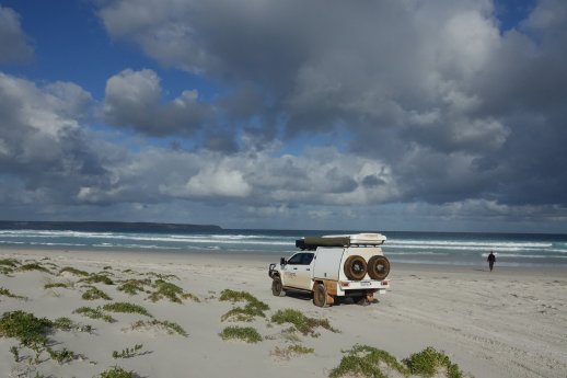 Südwest-Australien - mit dem Allradcamper bis an den Strand.JPG