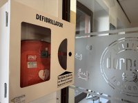 Defibrilator Standort Reethaus am Meer, Bild: Tourismus GmbH Gemeinde Dornum 
