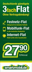 Deutschlands günstigste 3fachFlat