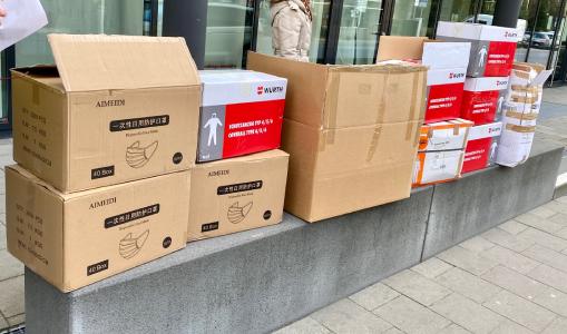 Klinikum Darmstadt: Chinesische Schule spendet Schutzausrüstung