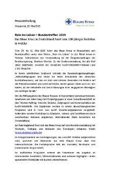 Pressemitteilung Rein ins Leben - Blaues Kreuz feiert Bundestreffen vom 29. bis 31. Mai 201.pdf