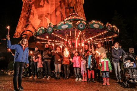 Fackelzug Weihnachten Wunderland Kalkar