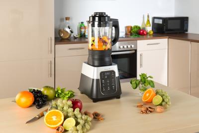 Rosenstein und Soehne Profi-Standmixer BR-1850.w mit Waerme-Funktion