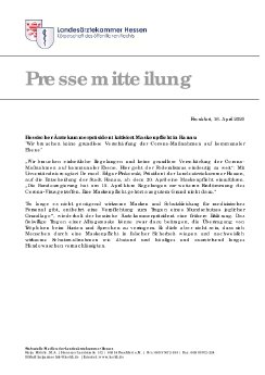 PM der Landesärztekammer Hessen_Kritik an Maskenpflicht in Hanau.pdf