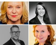 Die BIG-Referent/innen auf der #diwodo21: Christiane Heidrich (o.l.), Eleonore Koenig (o.r.), Stefan Ernst (u.l.) und Regina Punge (u.r.).